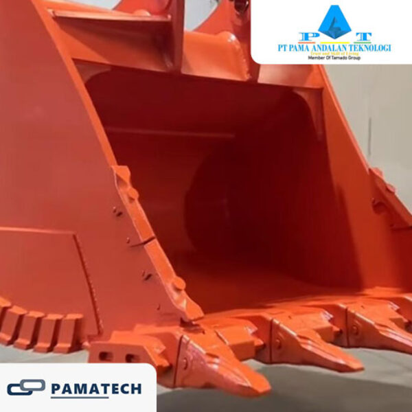 Rock Bucket Ekskavator