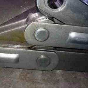 Solid Extended Pin Type Palm Oil Chain With Wear Pad